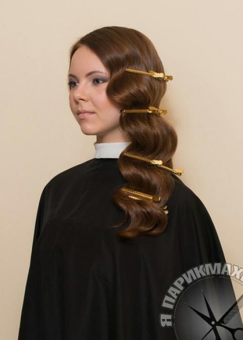Прически в стиле ретро: изысканная волна. 06 Прически в стиле ретро: изысканная волна. 06