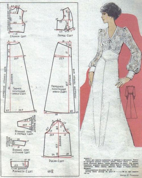 Как сшить платье Нади Шевелёвой. 04 Как сшить платье Нади Шевелёвой. 04