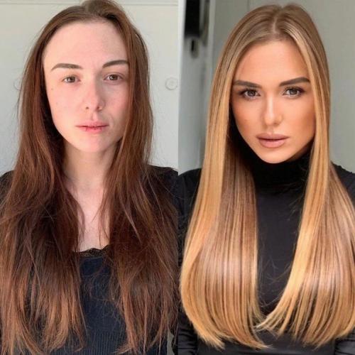 Как другой цвет волос освежает образ! 05