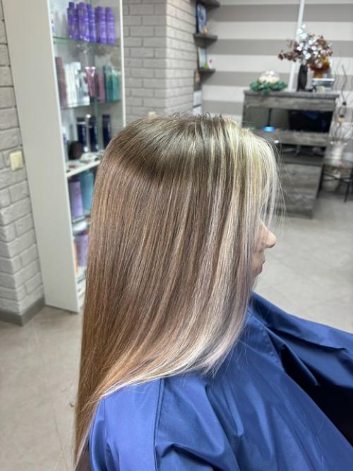 Контур у лица, выполнен Светланой Федотовой. 01