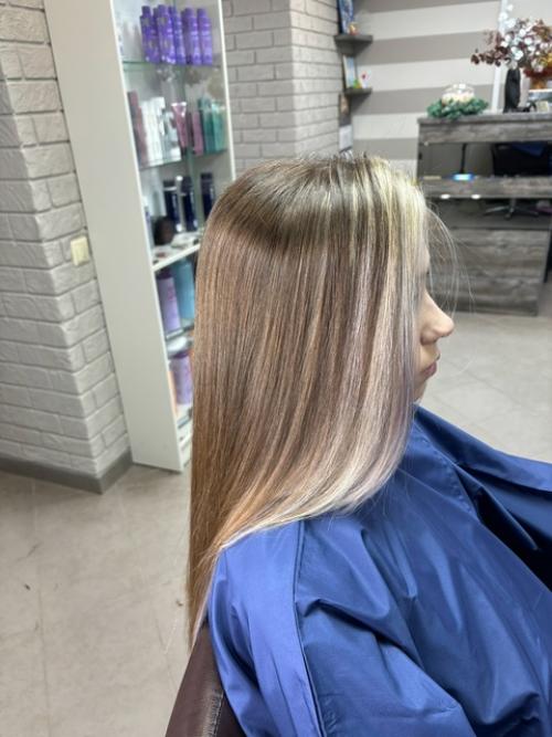 Контур у лица, выполнен Светланой Федотовой. 03