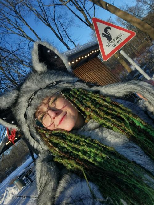 Пока ещё февраль, выложу немного зимних фото и мнение о комплекте Fairy дредов. 02