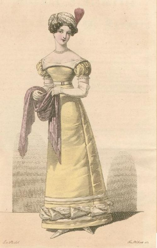 Шляпки эпохи романтизма были под стать названию периода - большие, широкополые, украшенные перьями, лентами и бантами. 01