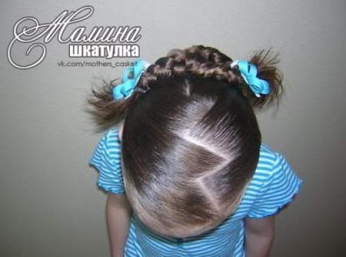Прическа для маленькой модниицы! 02 Прическа для маленькой модниицы! 02