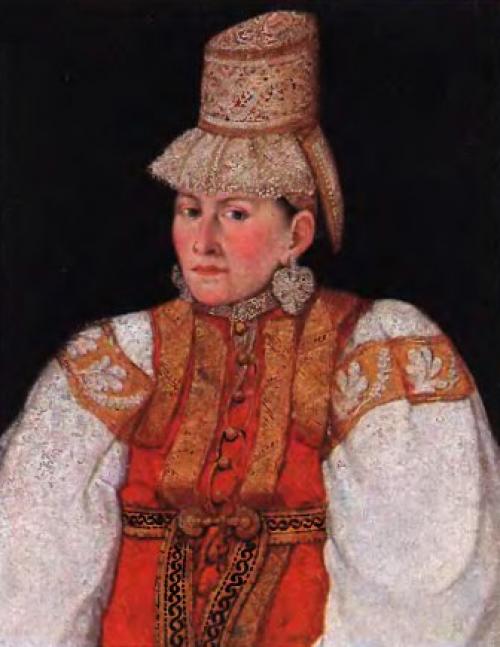 Русские народные костюмы.