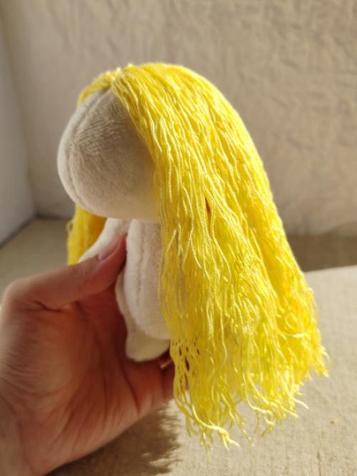 Экспериментирую с волосами для игрушек. 01