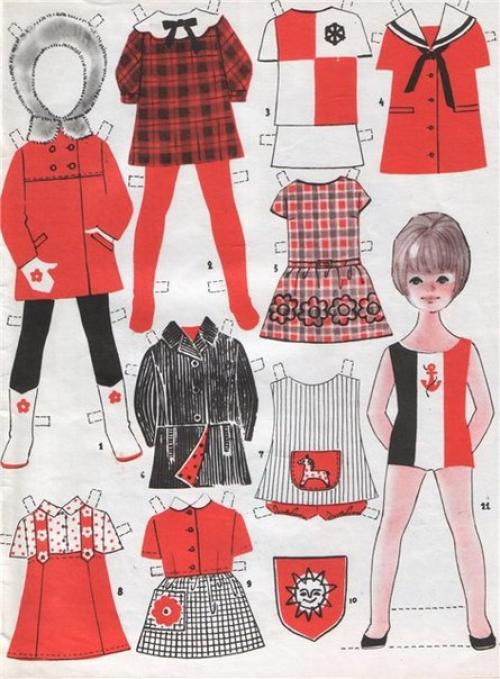 Наверняка, все когда-нибудь видели, а возможно, и играли в детстве с бумажными куклами. 07