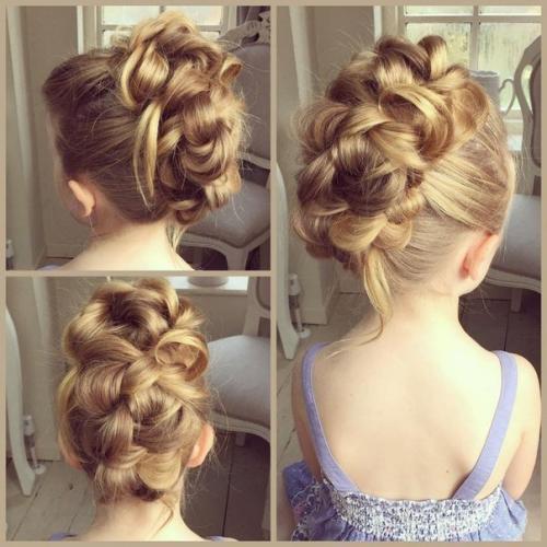 Роскошные прически для девочек. 06
