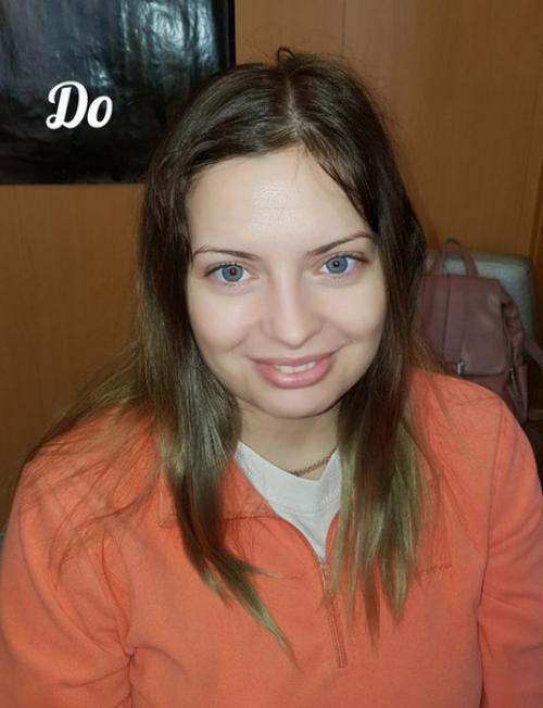 Моя работа. Смена имиджа для Светланы. 06