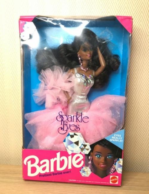 Милашка с потрясающими глазами - сапфирами - Sparkle Eyes Barbie 1991. 03