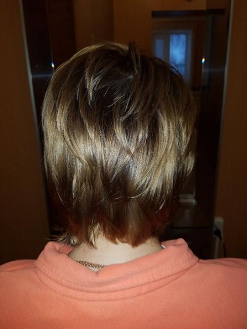 Моя работа. Смена имиджа для Светланы. 03