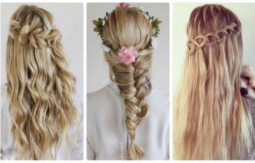 Самые стильные идеи плетения на длинные волосы. 07