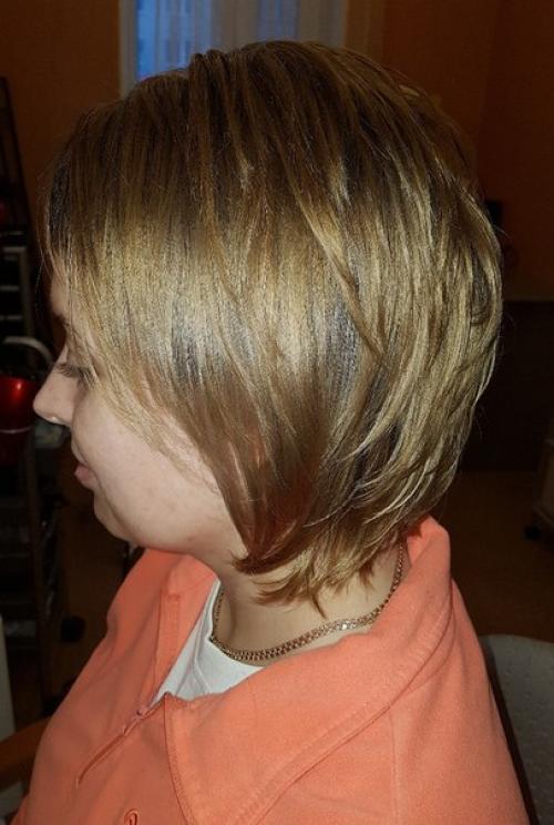 Моя работа. Смена имиджа для Светланы. 01