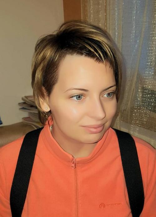 Моя работа. Смена имиджа для Светланы. 08