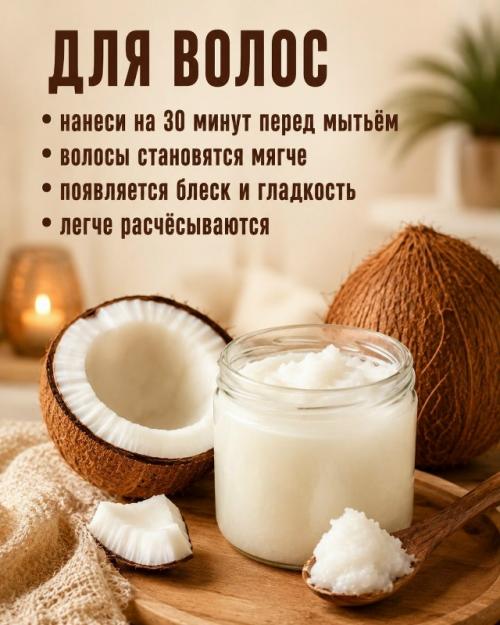 Многие покупают кокосовое масло ради готовки. 01