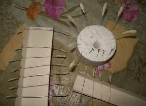 Лилия из лент. 04 Лилия из лент. 04