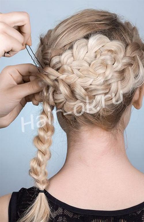 Идея прически на каждый день. 07