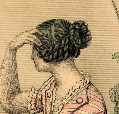 Добродетельные 40-е.  Любимая причёска королевы Виктории - А-ля Клотильда. 02