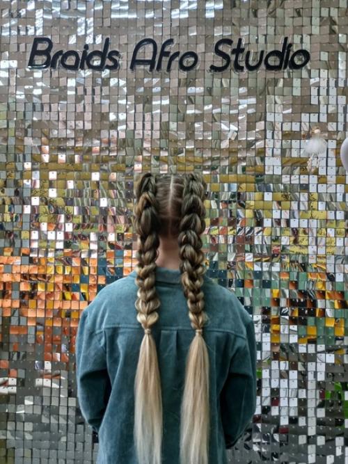 Боксерские косы в естественном виде. 01