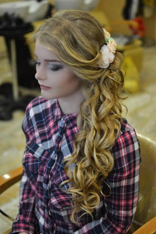 Моя кукольная выпускница, живая Барби на последнем фото макияж и прическа спустя 10 часов. 01