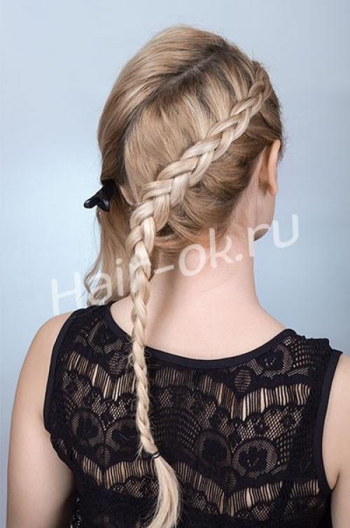 Идея прически на каждый день. 03