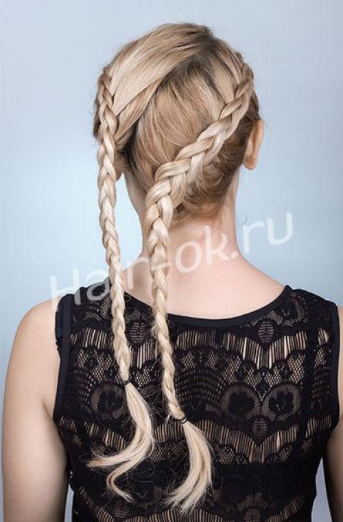 Идея прически на каждый день. 04