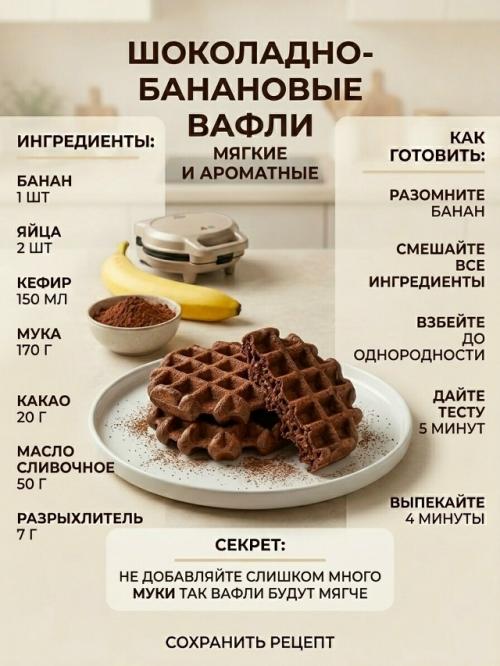 Домашние вафли могут быть не только сладкими, но и очень необычными.

