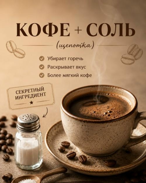 Кофе можно сделать не просто вкусным, а особенным. 01 Кофе можно сделать не просто вкусным, а особенным. 01