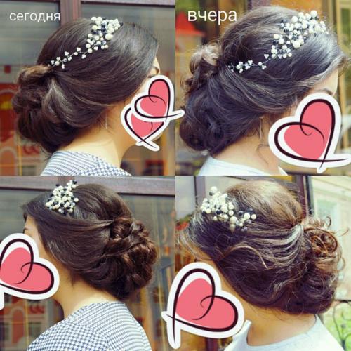 Анон. Вчера разместили мой пост про прическу на длинные волосы. 01