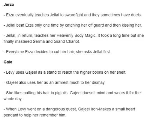 Милые хэдканоны о пейрингах из хвоста феи. 01 Милые хэдканоны о пейрингах из хвоста феи. 01