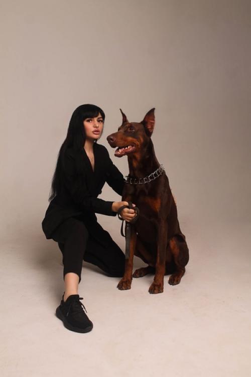 11 июля. Фото - проект с доберманом. 02