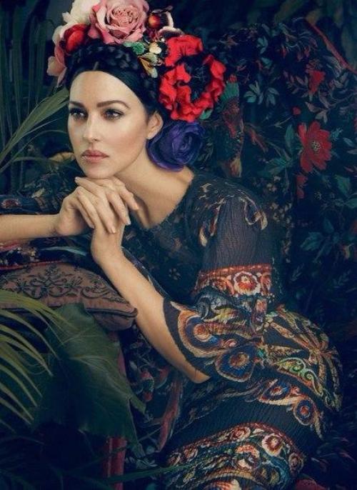 Фотосессия, вдохновленная образом мексиканской художницы Фриды кало (фотограф Signe Vilstrup). 02