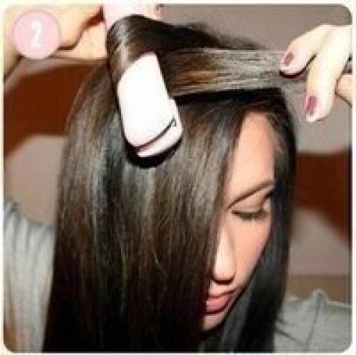 Мы делаем кудряшки при помощи утюжка? 02