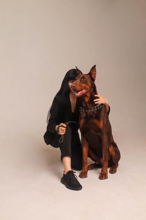 11 июля. Фото - проект с доберманом. 03