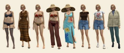 Пока я жду причёску для руми, что бы доделать таки хантрикс, сделалась такая семья. 02