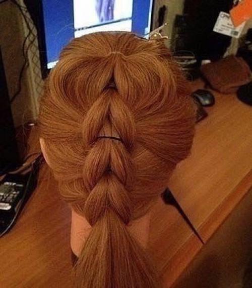 Шикарная прическа на резиночках: быстро и красиво. 05