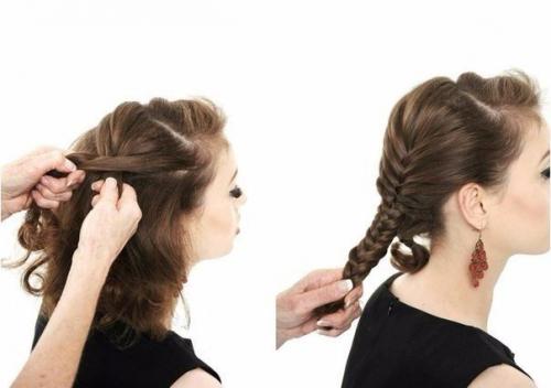 Урок создания шикарной вечерней прически! 05