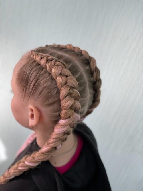 Боксерские косы и другие виды причесок с канекалона уход. 01