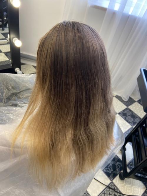 То самое чувство, когда давно не встречались с гостьей моей студии и решили кординально изменить прическу. 01