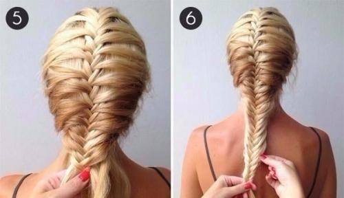 Мы плетем классическую косу Рыбий Хвост. 03