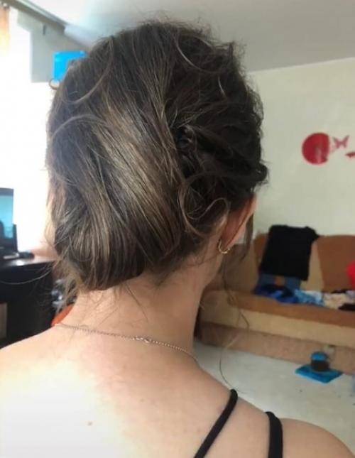 Сделала в салоне прическу для фотосессии. 2. 03