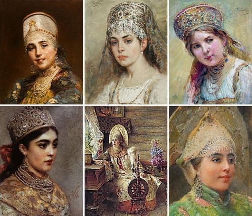 Повойник головной убор. Головные уборы на РУСИ.