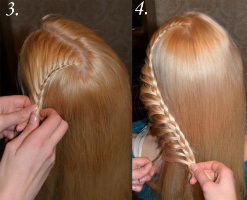 Шикарная праздничная прическа. 01