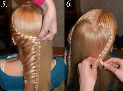 Шикарная праздничная прическа. 02