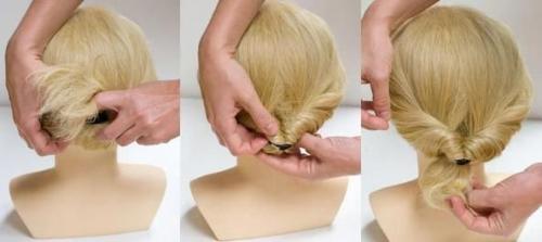 Красивая коса из вывернутого хвоста? 02