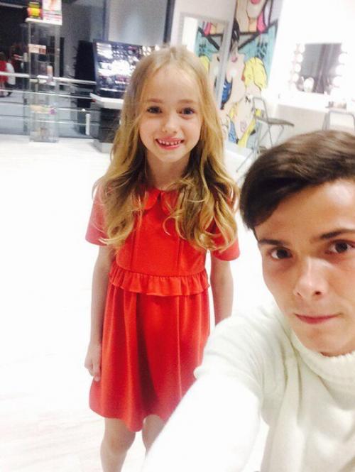 Съемка наших маленьких красоток Олеси и Софьи! 02