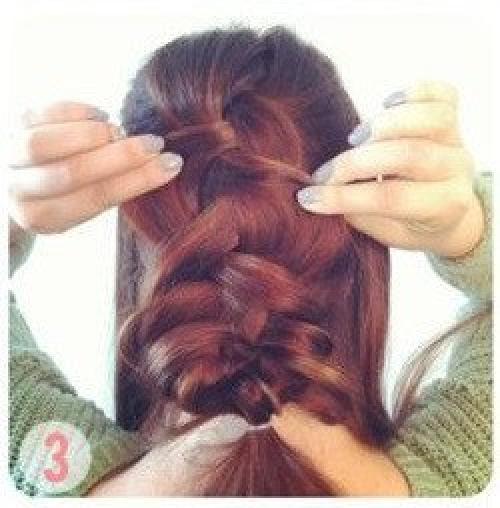 Вечерняя прическа своими руками. 03 Вечерняя прическа своими руками. 03