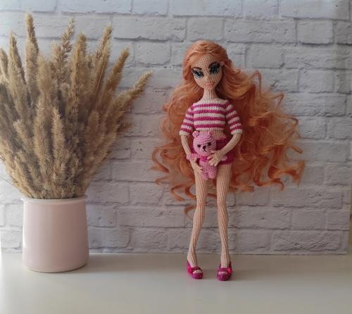 Мои куколки крючком из 100% хлопка связанны. 02