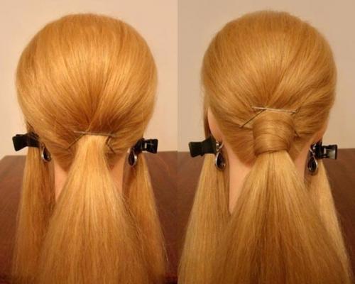 Фото - урок. Выполнение вечерней прически шаг за шагом. 03 Фото - урок. Выполнение вечерней прически шаг за шагом. 03