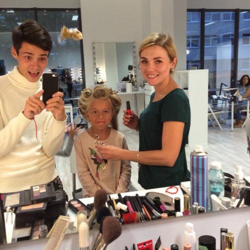 Съемка наших маленьких красоток Олеси и Софьи! 04